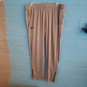 UNDER ARMOUR Mens 2XL Grey Tech Pants Loose
